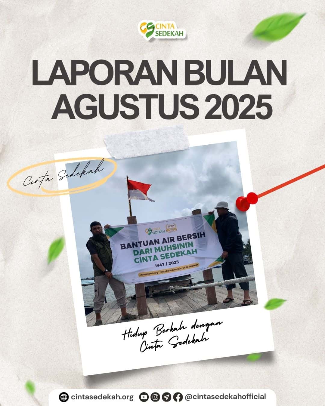 Majalah Cinta Sedekah Edisi Agustus 2025