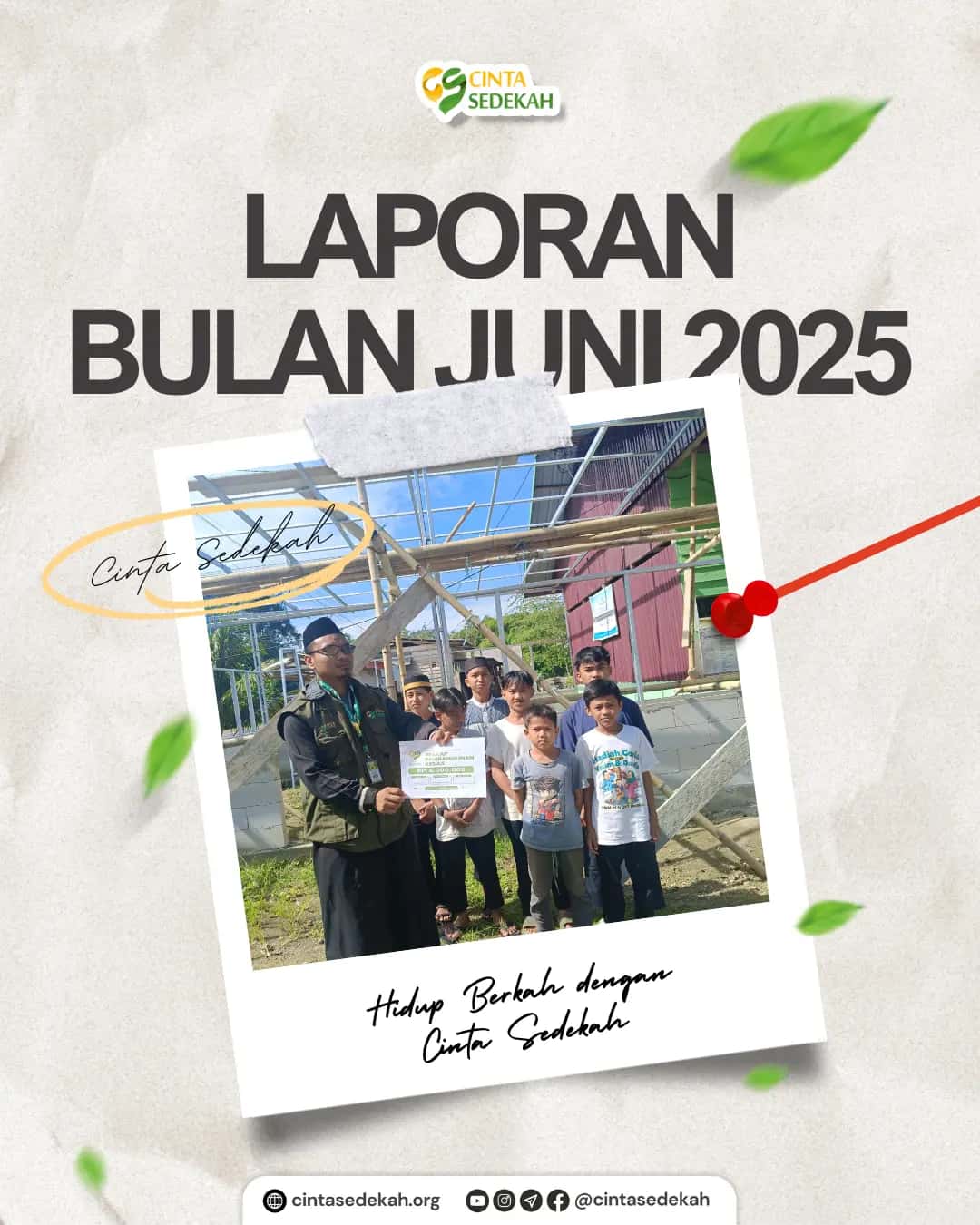 Majalah Cinta Sedekah Edisi Juni 2025