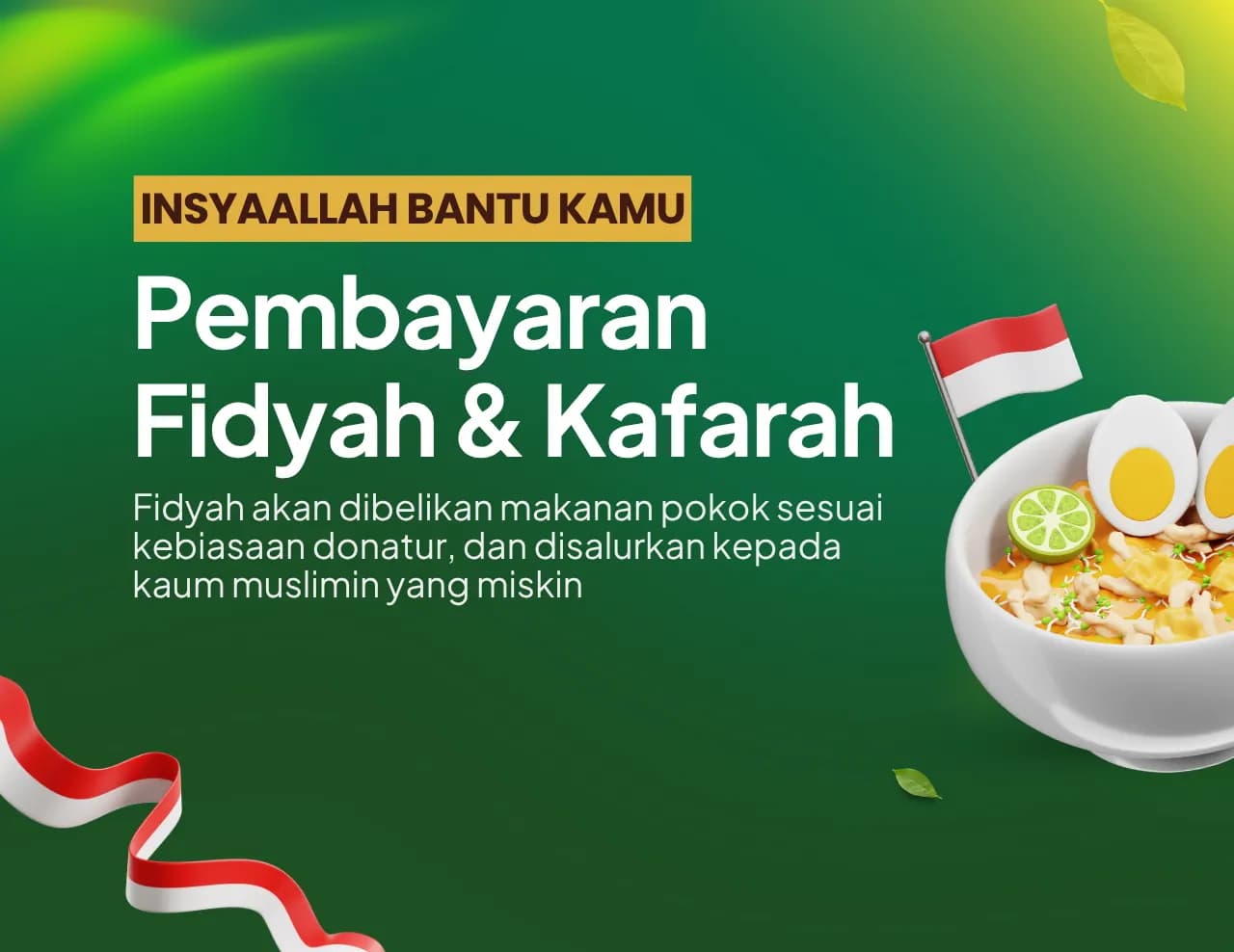 Tunaikan Fidyah dan Kafarah