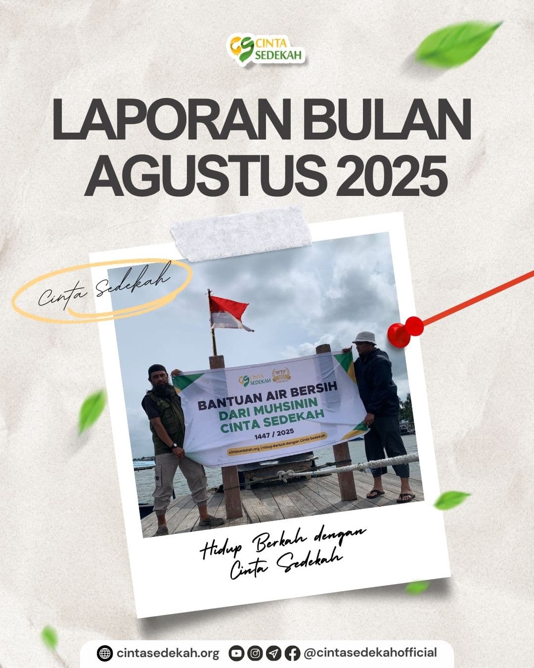 Majalah Cinta Sedekah Edisi Agustus 2025
