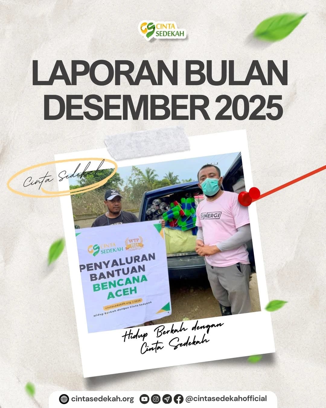 Majalah Cinta Sedekah Edisi Desember 2025
