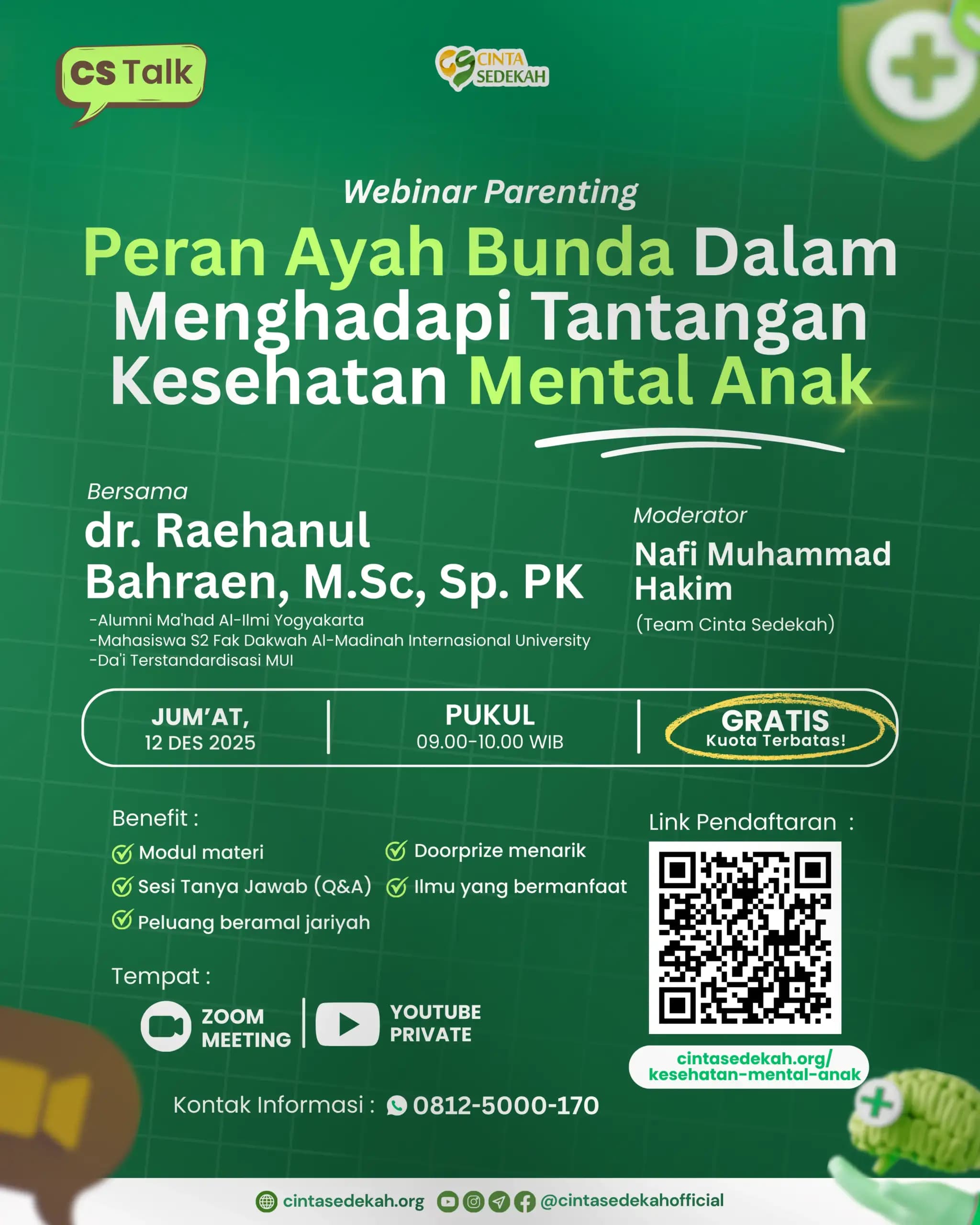 Webinar Parenting Kesehatan Mental Anak