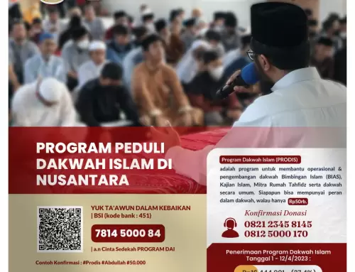 Update Donasi Program Dakwah Islam – 13 April 2023